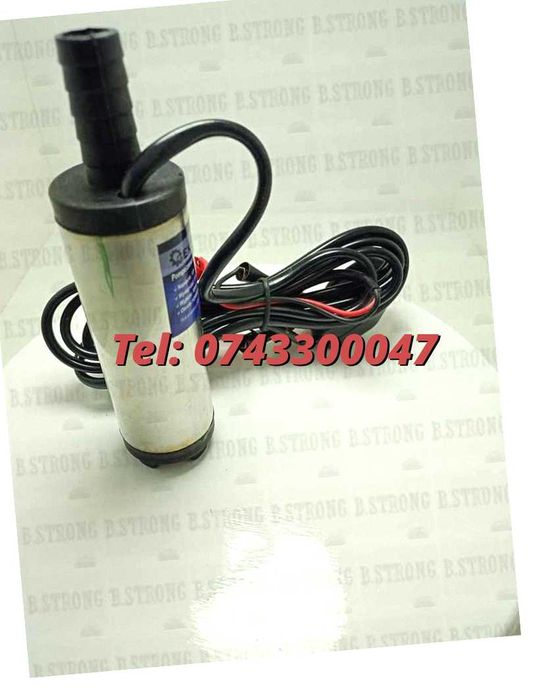 Pompa Transfer Lichid Submersibila Electrica 12v rot 8500min