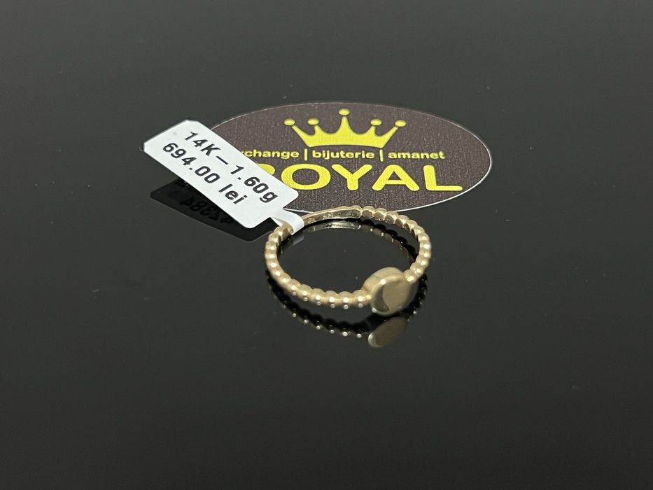 Bijuteria Royal CB : Inel dama aur 14K 1,60 grame
