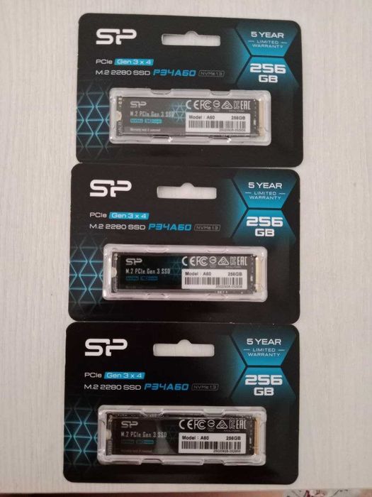 Новый  SSD Жесткий диск  256gb