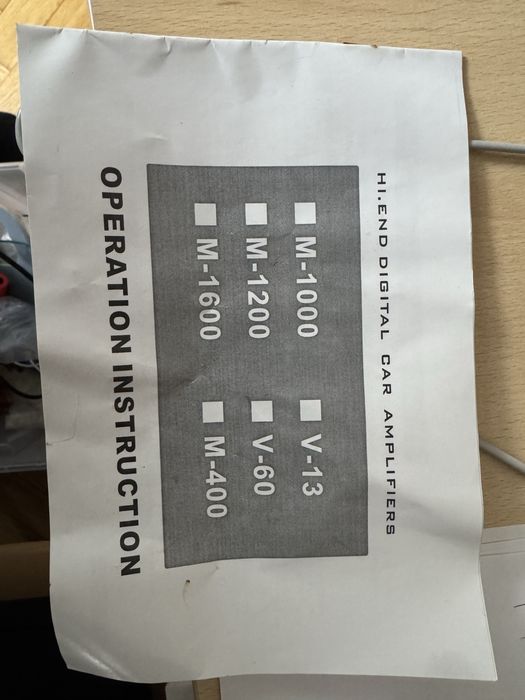 Amplificator auto Milaground M-1200