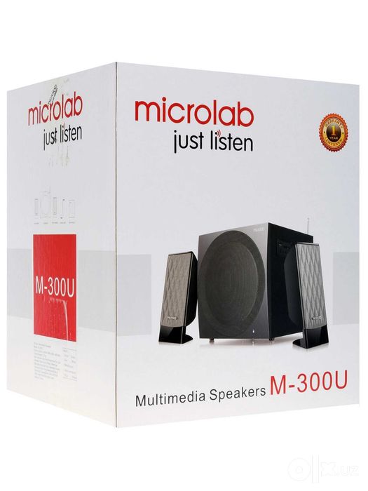 > Мультимедийная стереосистема 2.1 Microlab M-300U ALL IN ONE