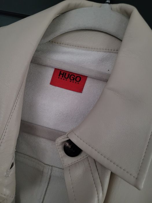 Кожена риза/яке Hugo Boss