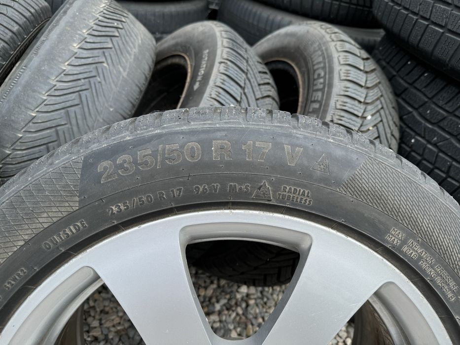 Mercedes 17” джанти за S класа и CLS +  Continental зимни гуми