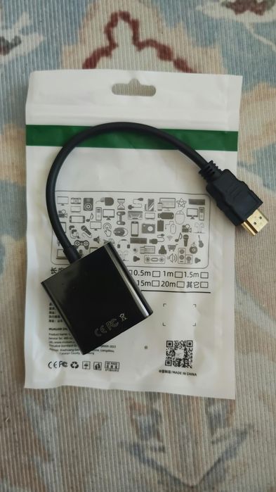 Переходник для монитора Vga to Hdmi