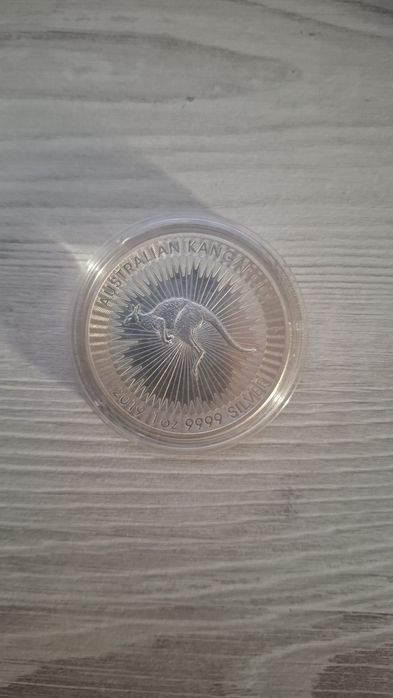 Monedă argint 1 oz Australian Kangaroo 2019
