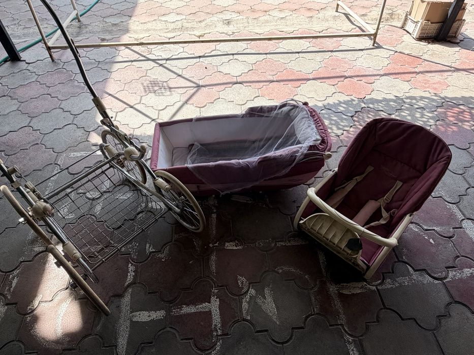 Ретро коляска в идеал сост