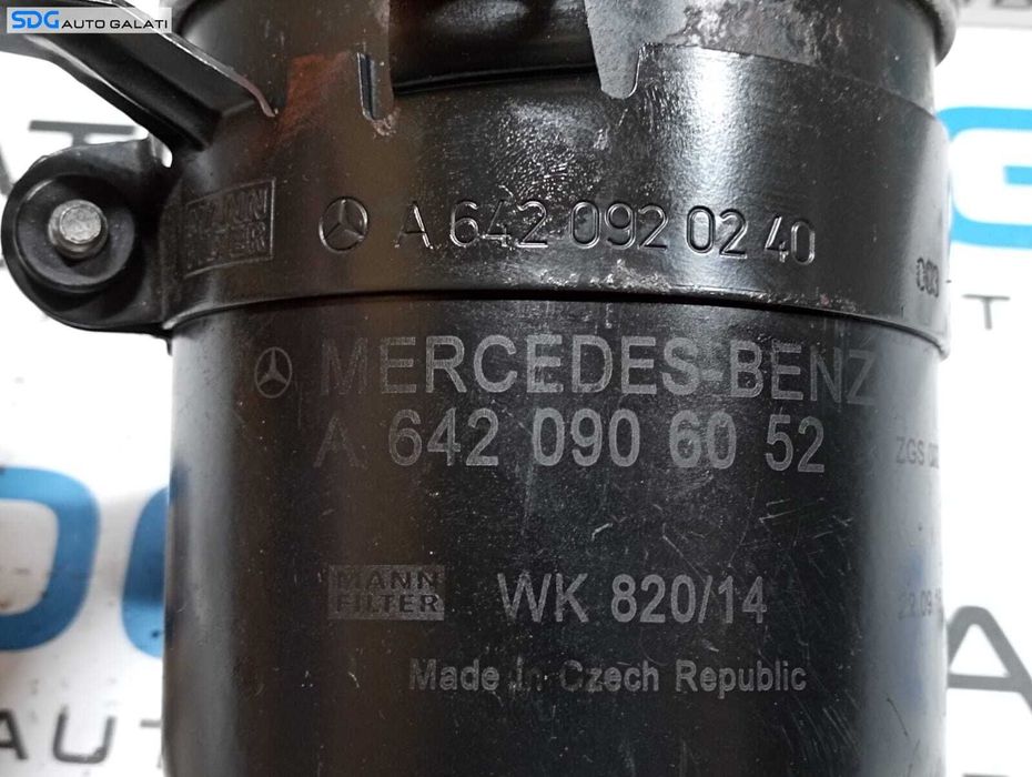 Carcasa Filtru Combustibil Motorina Mercedes ML W166 ML 350 3.0 CDI 2011 - 2015 Cod A6420906052 [M7825]