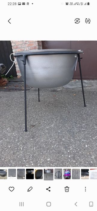 Vând ceaune noi de aluminiu alimentar cu capace