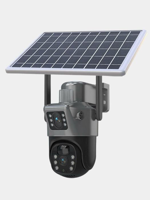 БЕПУЛ Доставка,Камера видеонаблюдения Solar Smart Camera V380Pro 4G.