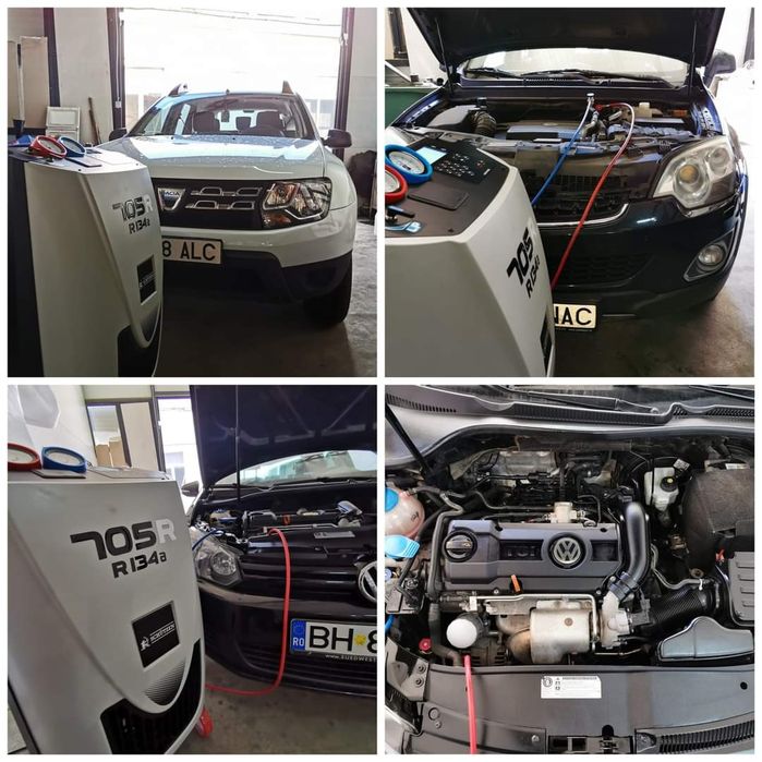 Încărcare  Freon Auto rapid fără programare R134a / R1234YF