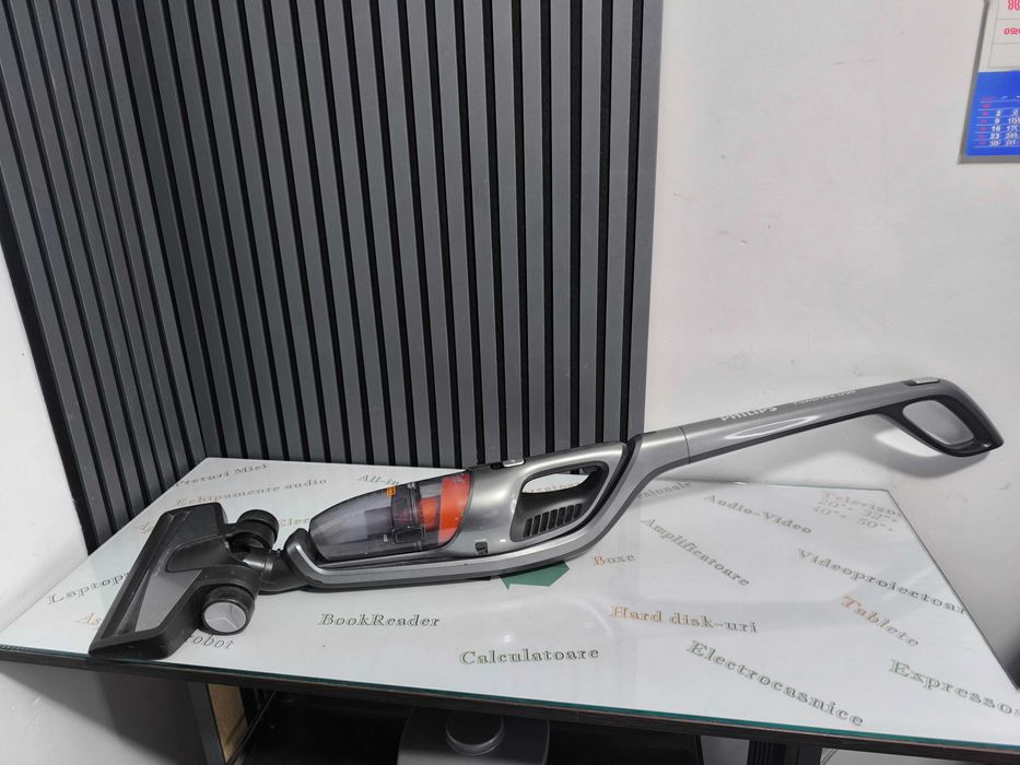 Aspirator fara fir Philips PowerPro Duo FC6168 18V Li-Ion, 2 in 1