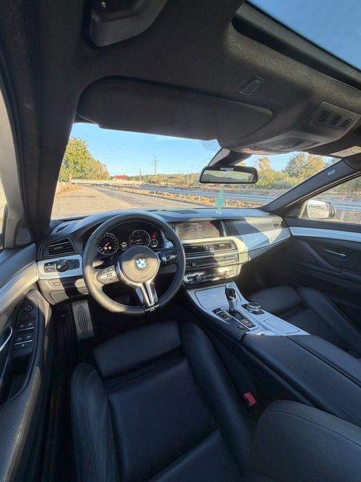 BMW 520d F10 LCI B47 | M-Pachet | HUD | Trapă | 6WB | Cameră