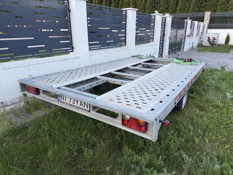 Platforma / remorca SSV RZR MAVERICK  basculabila detarata 750kg