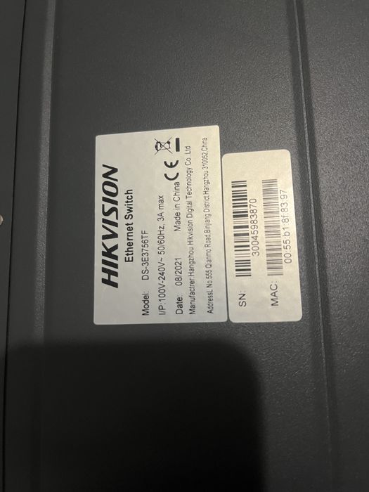 Hikvision DS-3E3756TF