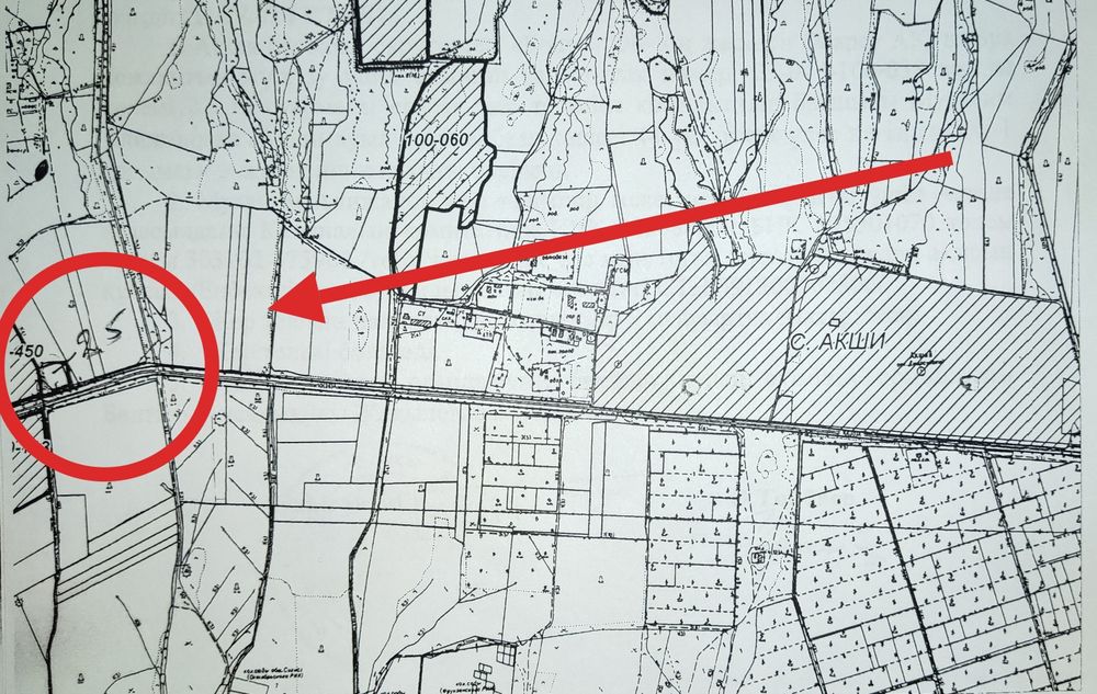 Участок под КХ поселок Акши