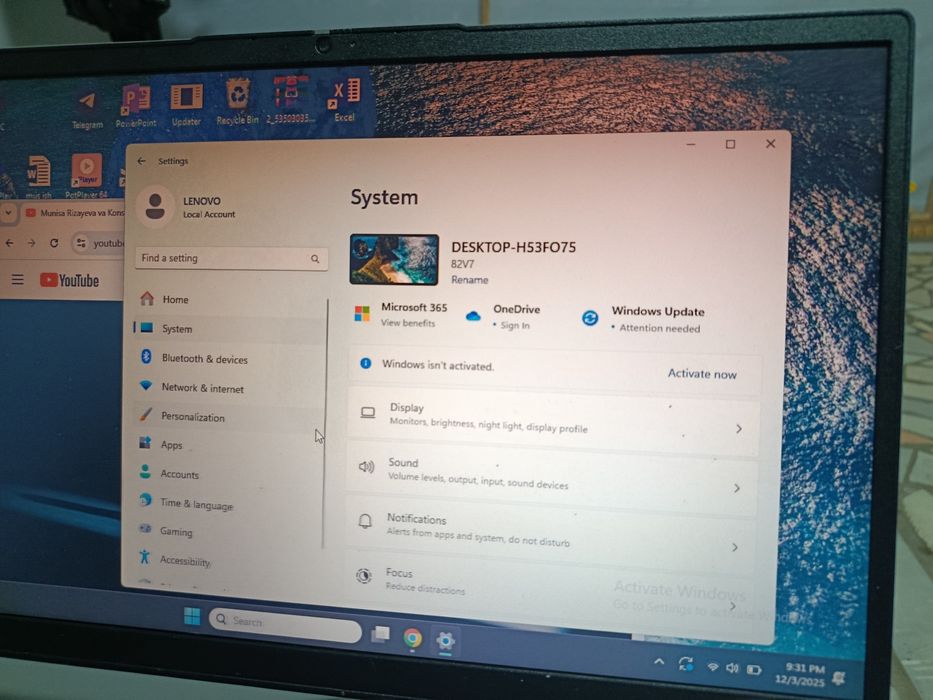 Notebook Lenovo 90 гб