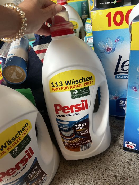 Ariel/Lenor 100 пранета сух в кутия и течен/внос Германия