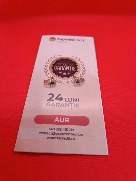 Cercei copii aur 14K 1.77g (Ag16 Moldova b330066.4) - Garantie 2 ani!