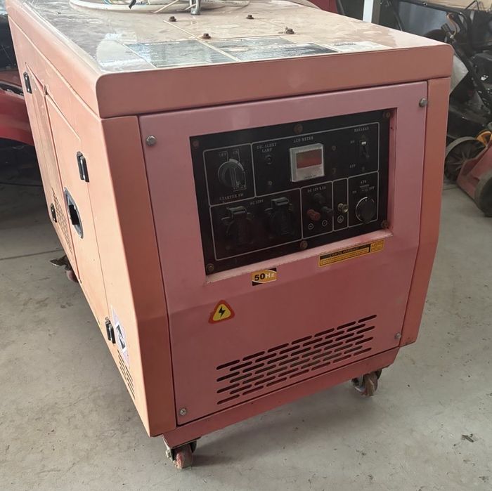 Дизелов генератор за ток 6kw с пробоем