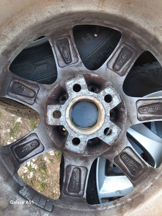 Ляти джанти с гуми зимни, 5×100, 15цола.