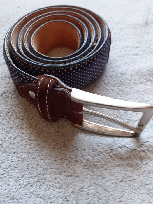 Gold Brothers curea piele made italy