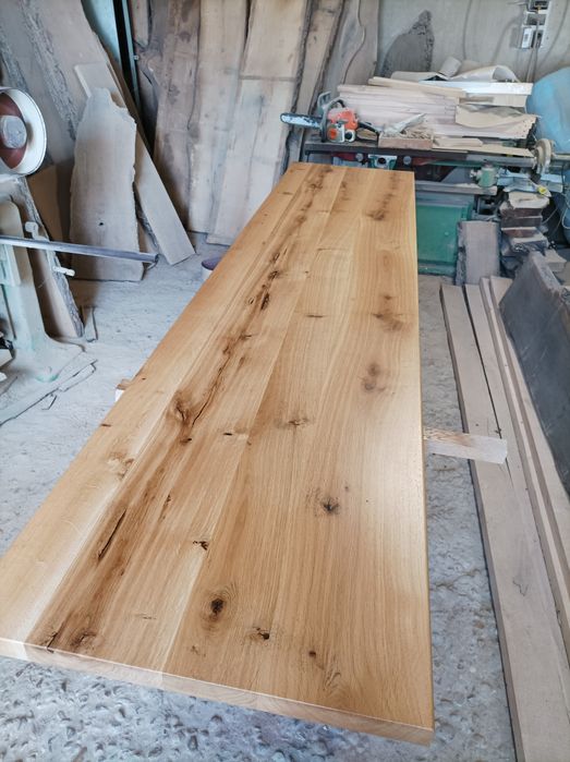 Дъбови плотове от масив за кухня