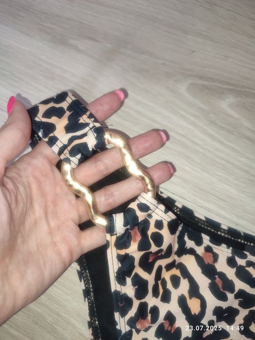 Новый купальник леопардовый размер XL