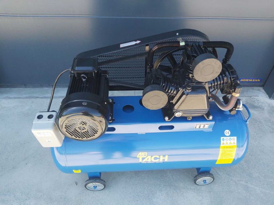 Компресор за въздух 200 литра трифазен, 12бара, 5.5KW, 7,5 hp