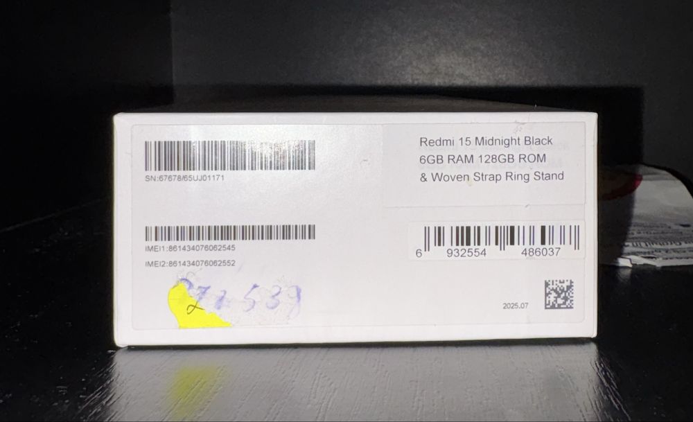 Redmi 15 sigilat nou !