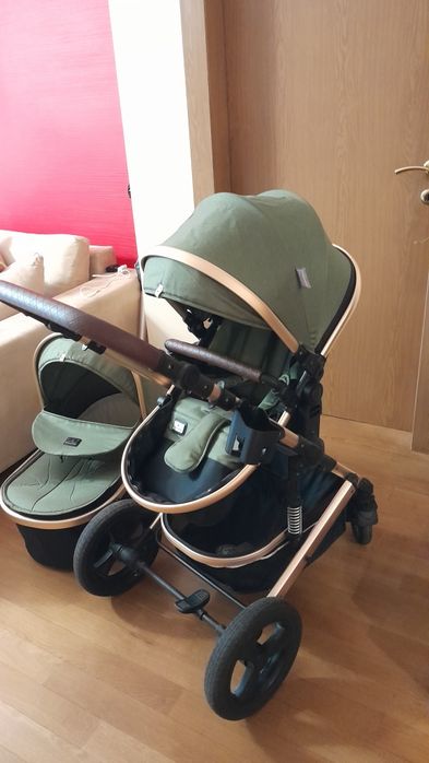 Количка 2 в 1 Lorelli Boston + нов стол за кола Чиполино