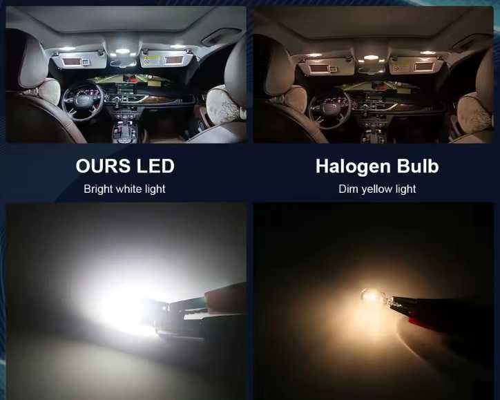 W5W T10 LED крушки