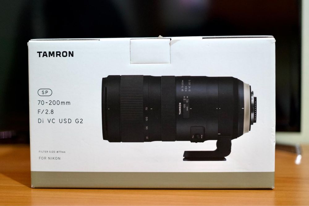 Obiectiv Tamron SP 70-200mm F/2.8 Di VC USD G2 (Montură Nikon)