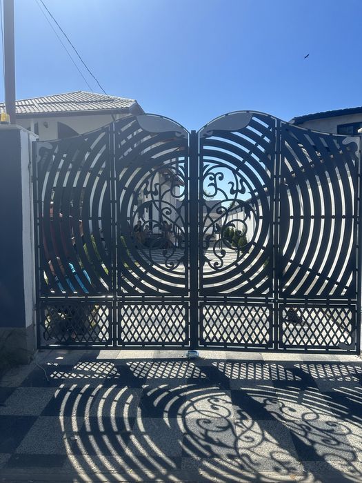 Porti garduri din tabla decupta