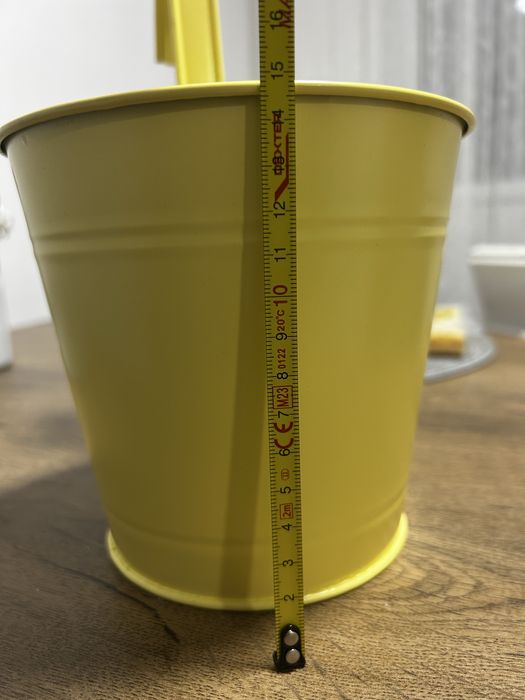 Set de 6 ghivece cu cârlig pentru balustradă