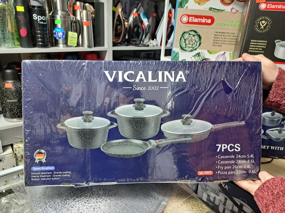 Набор кастрюль 7 предметов