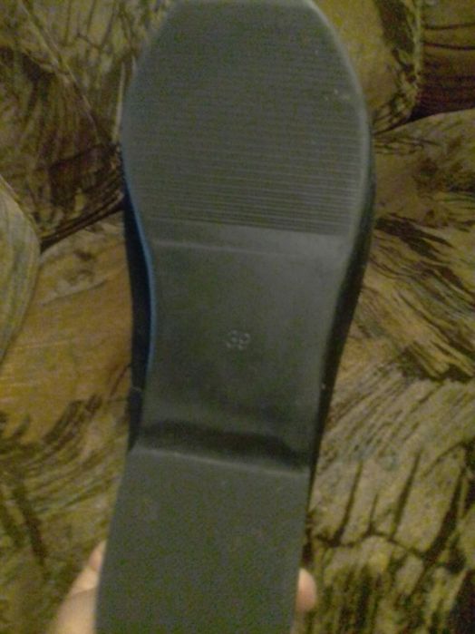 Туфли (балетки)  замшевые