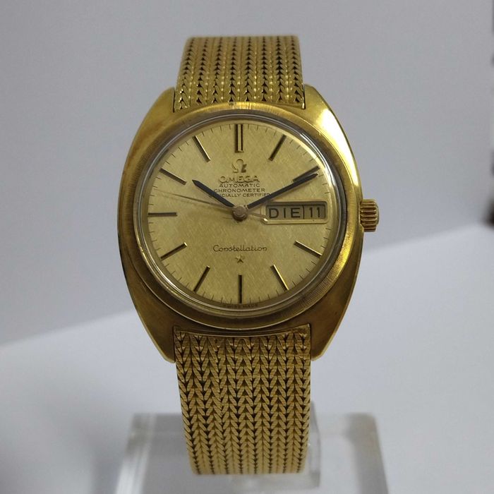 Ω OMEGA Constellation Day&Date 18k Gold, vintage