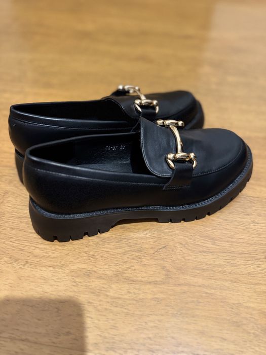 Mocasini Stephan Paris din piele naturală, eleganți, mărimea 39