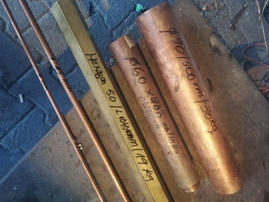 platbenzi din cupru,bară 	diam.15 mm si9 mm