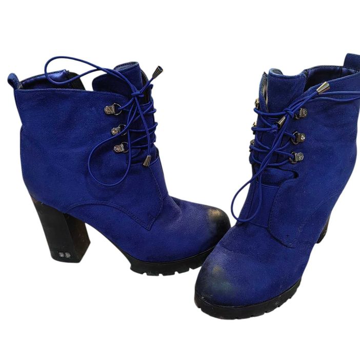 Дамски сини боти