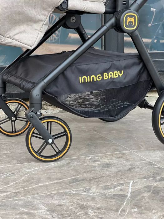 Детская прогулочная коляска Ining Baby Z1 Pro 2в1 всесезонная