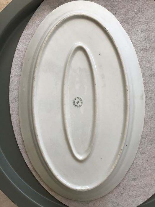 Чиния порцела овал