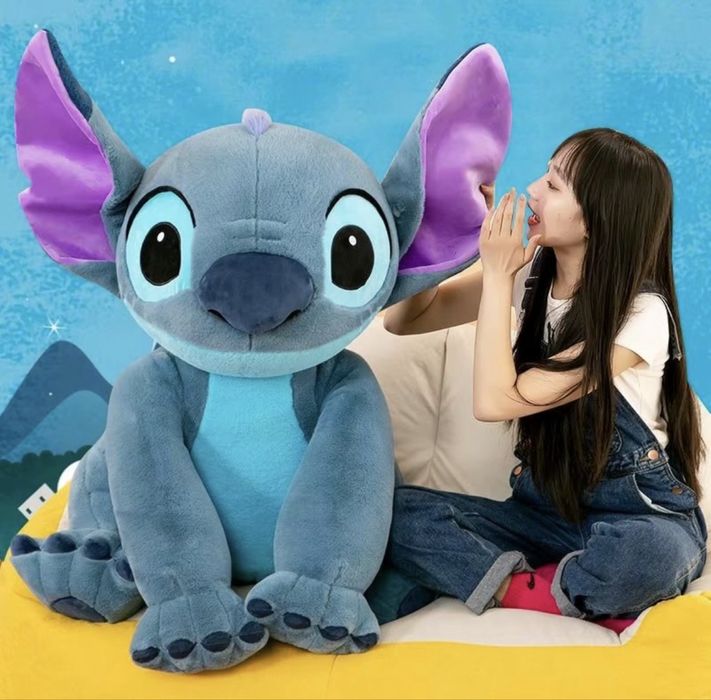 С ПОДАРЪК! Плюшена играчка Стич 100см 120см 140см