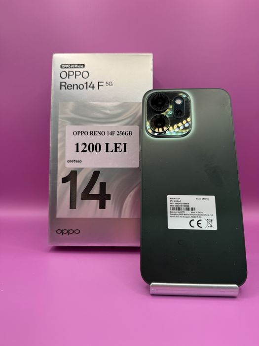 Oppo reno 14F 256Gb •Matei Amanet Margeanului• 09976
