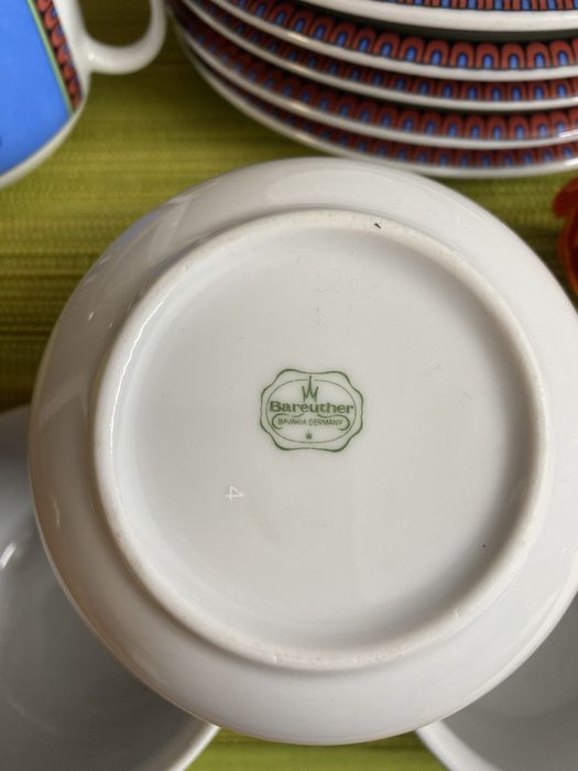 Баварски чаши за мляко или чай -1970 гд