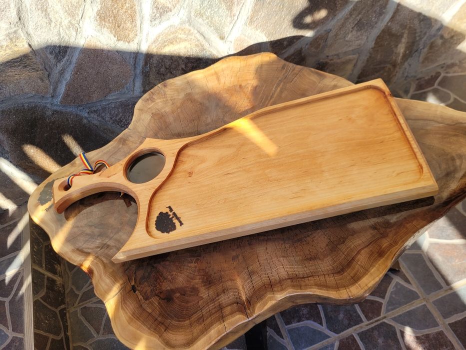 Platourii cu sosiere și rasina epoxy