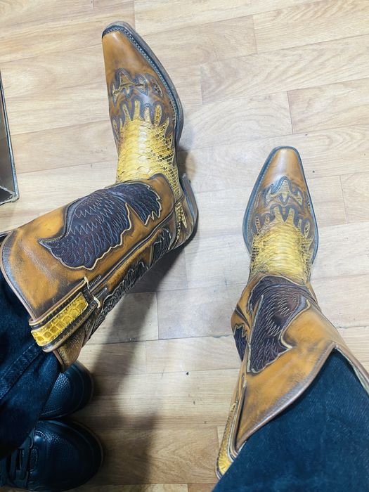 Винтажные сапоги