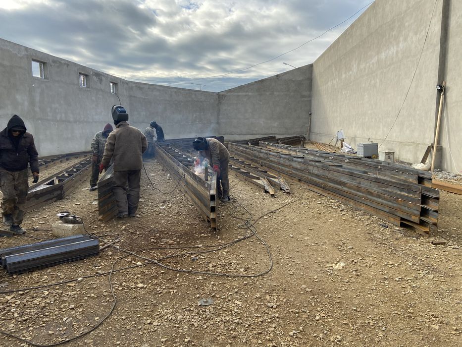 Ангар салу | Металл ангар | Алматы | Темір Тұлпар