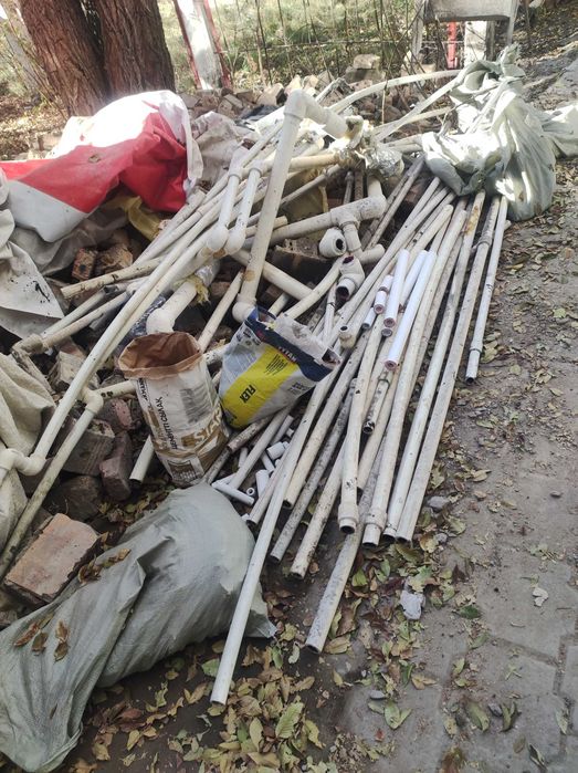 Пластиковые трубы б/у