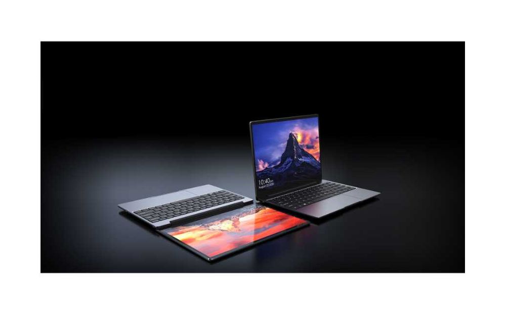 Laptop CHUWI GemiBook Pro, 14", 2160 x 1440, IPS, 2K, Intel Celeron J4125, 2.7 GHz Turbo, Quad-core, 12 GB RAM, 256 GB SSD, Full metal, Grey